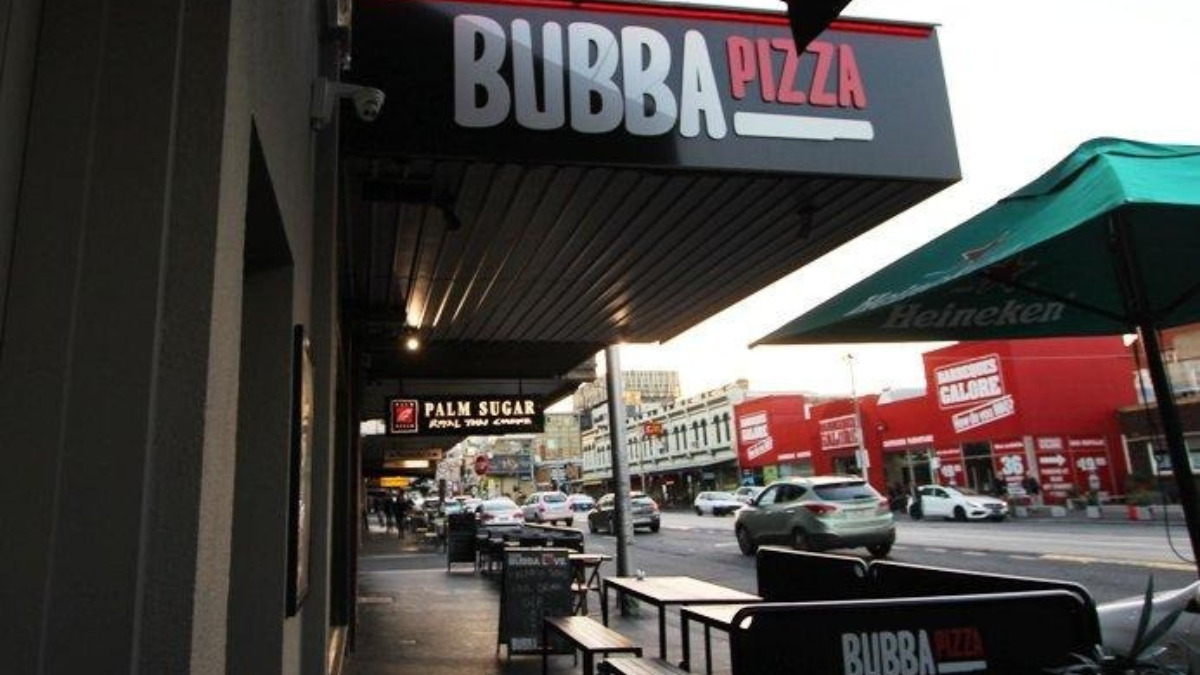 Bubba Pizza Menu
